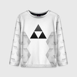 Лонгслив детский Zelda white poly, цвет: 3D-принт
