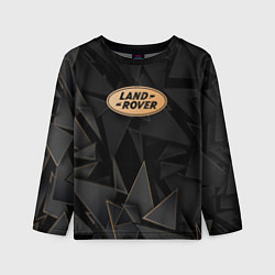 Лонгслив детский Land Rover golden poly, цвет: 3D-принт