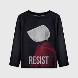 Лонгслив детский Сопротивляться - Рассказ служанки, цвет: 3D-принт