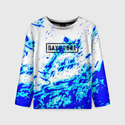 Детский лонгслив Daysgone голубые краски