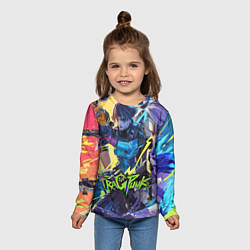 Лонгслив детский This is fragpunk, цвет: 3D-принт — фото 2