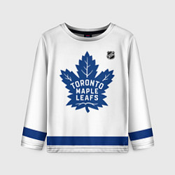 Лонгслив детский Toronto Maple Leafs - white, цвет: 3D-принт