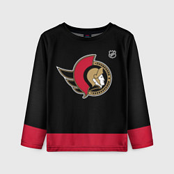 Лонгслив детский Ottawa Senators - NHL team, цвет: 3D-принт