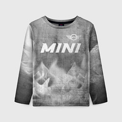 Лонгслив детский Mini - grey gradient посередине, цвет: 3D-принт