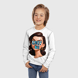 Лонгслив детский Only Me, цвет: 3D-принт — фото 2