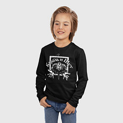 Лонгслив детский Король и Шут группа КиШ, цвет: 3D-принт — фото 2
