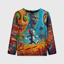 Детский лонгслив Красочный сон Тома за минуту до пробуждения