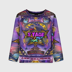 Лонгслив детский Stage, цвет: 3D-принт