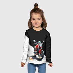 Лонгслив детский Ducati Racer, цвет: 3D-принт — фото 2