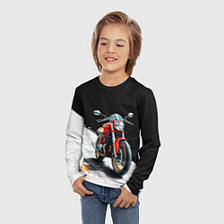 Лонгслив детский Ducati Racer, цвет: 3D-принт — фото 2
