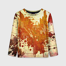Лонгслив детский Абстракция - sunspot, цвет: 3D-принт