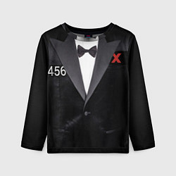 Лонгслив детский Костюм финалиста 456 из игры в кальмара, цвет: 3D-принт