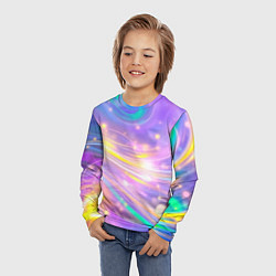 Лонгслив детский Волшебный мистический космос, цвет: 3D-принт — фото 2