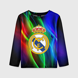 Лонгслив детский Реал Мадрид, цвет: 3D-принт