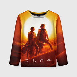 Лонгслив детский Пол Атрейдес и Чани Dune part two, цвет: 3D-принт