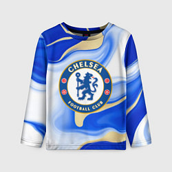 Лонгслив детский Фк Челси, цвет: 3D-принт