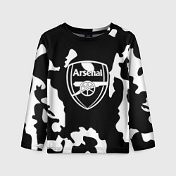Лонгслив детский Арсенал камуфляжные краски, цвет: 3D-принт