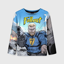 Лонгслив детский Fallout 7, цвет: 3D-принт