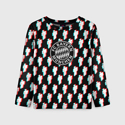 Лонгслив детский Бавария Мюнхен люди, цвет: 3D-принт