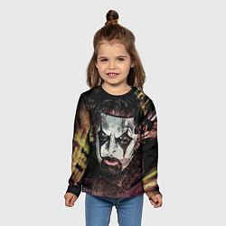 Лонгслив детский Slipknot Face, цвет: 3D-принт — фото 2