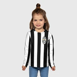 Лонгслив детский Juventus: Vidal, цвет: 3D-принт — фото 2