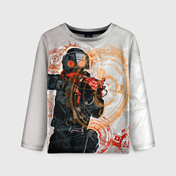 Лонгслив детский Counter-Strike: SWAT, цвет: 3D-принт