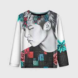 Лонгслив детский Big Bang Geometry, цвет: 3D-принт