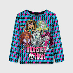 Детский лонгслив Monster High