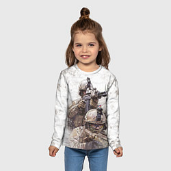 Лонгслив детский ФСБ Альфа, цвет: 3D-принт — фото 2