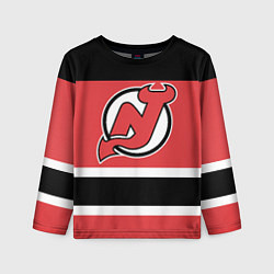 Детский лонгслив New Jersey Devils