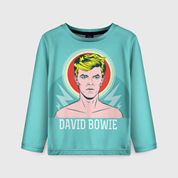 Детский лонгслив David Bowie: pop-art