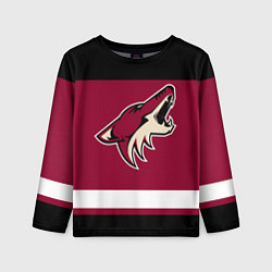 Лонгслив детский Arizona Coyotes, цвет: 3D-принт