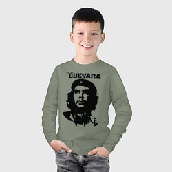 Лонгслив хлопковый детский Che Guevara, цвет: авокадо — фото 2