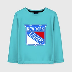 Детский лонгслив New York Rangers