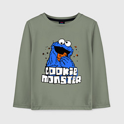 Детский лонгслив Cookie Monster