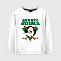 Детский лонгслив Anaheim Mighty Ducks