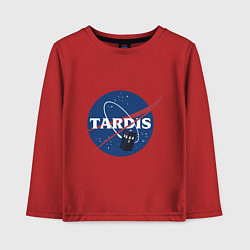 Детский лонгслив Tardis NASA