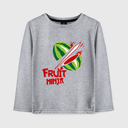 Детский лонгслив Fruit Ninja
