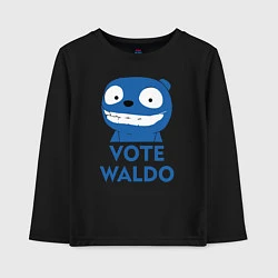 Детский лонгслив Vote Waldo