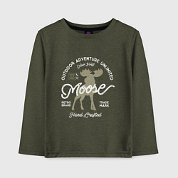 Детский лонгслив Mosse: Trade Mark