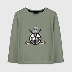 Детский лонгслив Edmonton Oilers Hockey