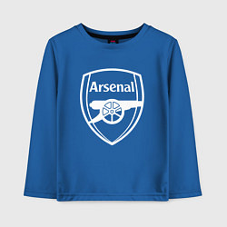 Лонгслив хлопковый детский FC Arsenal, цвет: синий