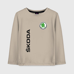 Детский лонгслив Skoda Style