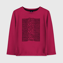 Детский лонгслив Unknown Pleasures