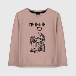 Детский лонгслив Пикник