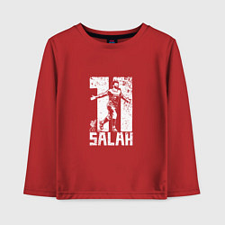 Лонгслив хлопковый детский Salah 11, цвет: красный