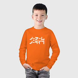 Лонгслив хлопковый детский No Game No Life, цвет: оранжевый — фото 2