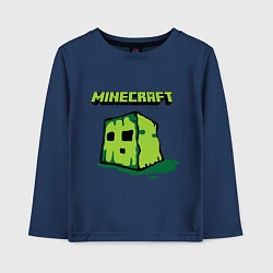 Детский лонгслив Minecraft Creeper