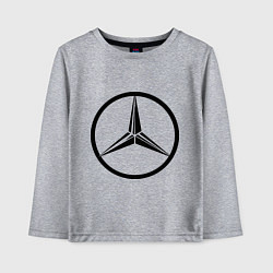 Детский лонгслив Mercedes-Benz logo