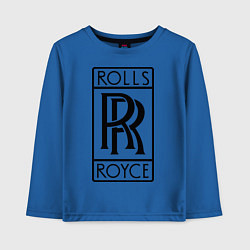 Детский лонгслив Rolls-Royce logo
